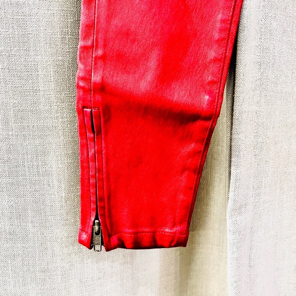 ✨NOTIFY✨Midrise Skinny Leather Pants - Picture 8 of 11